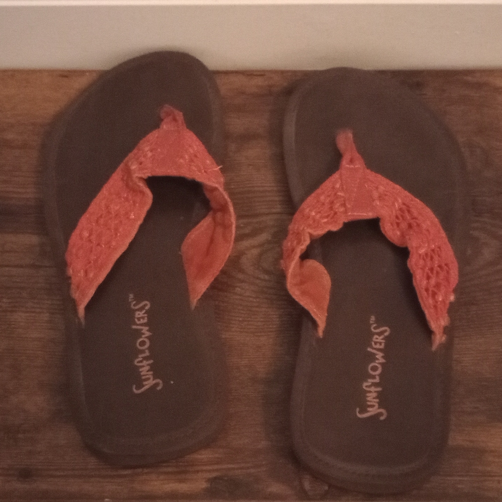 Sunflower thong sandals